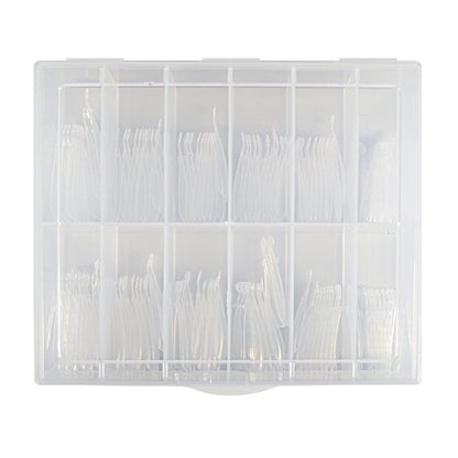 Dual Form Tips - Stiletto #0-11 120pc