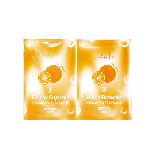 Pedi Soak 2 Step - Orange Detox Crystals & Activator 1pc