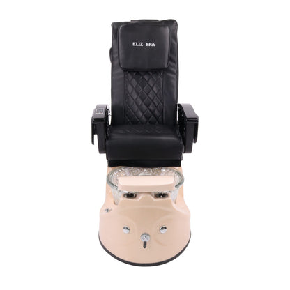 Pedicure Spa Chair - Cloud (Black | Black | Pink)
