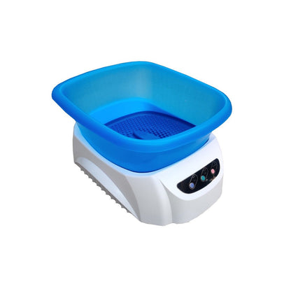 Pipless Pedicure Spa - White/Blue With Heating & Vibration Diamond Nail Supplies