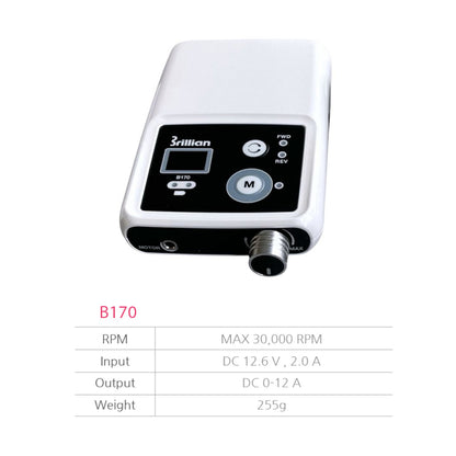 Brillian B170 Portable Micro Motor Drill - White (H175)