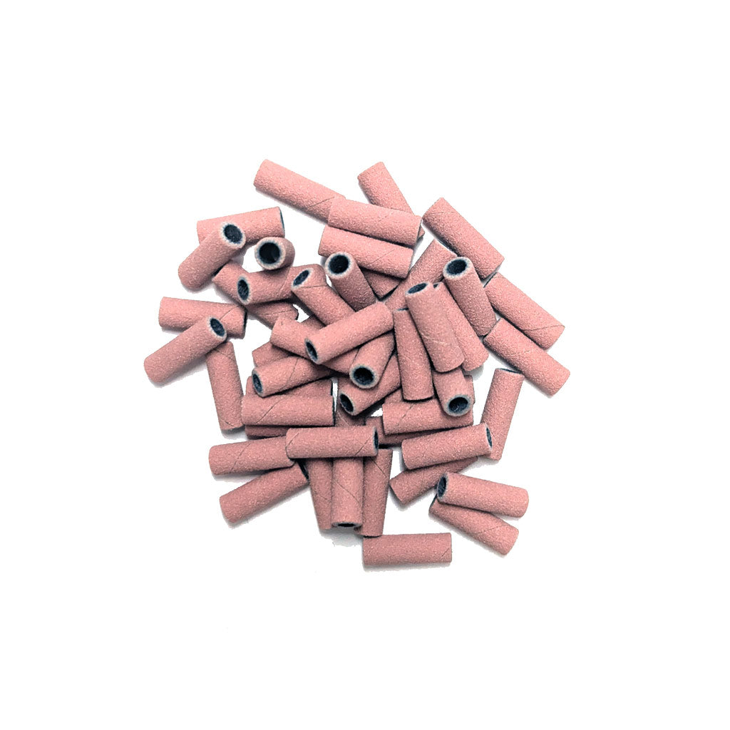 Sanding Bands - Medium Pink 3mm 50pc