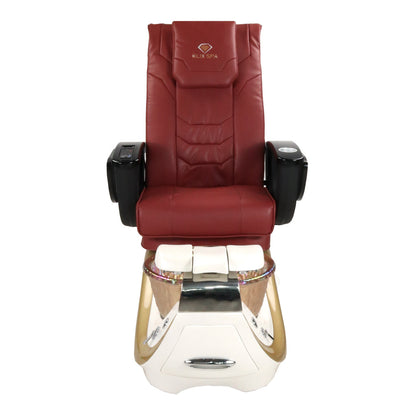 Pedicure Spa Chair - Divine (Black | Burgundy | White)