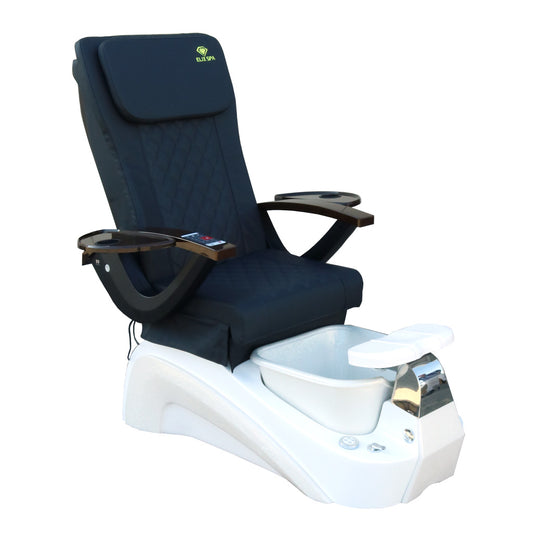 Pedicure Spa Chair - Tarex (Wood | Black | White)