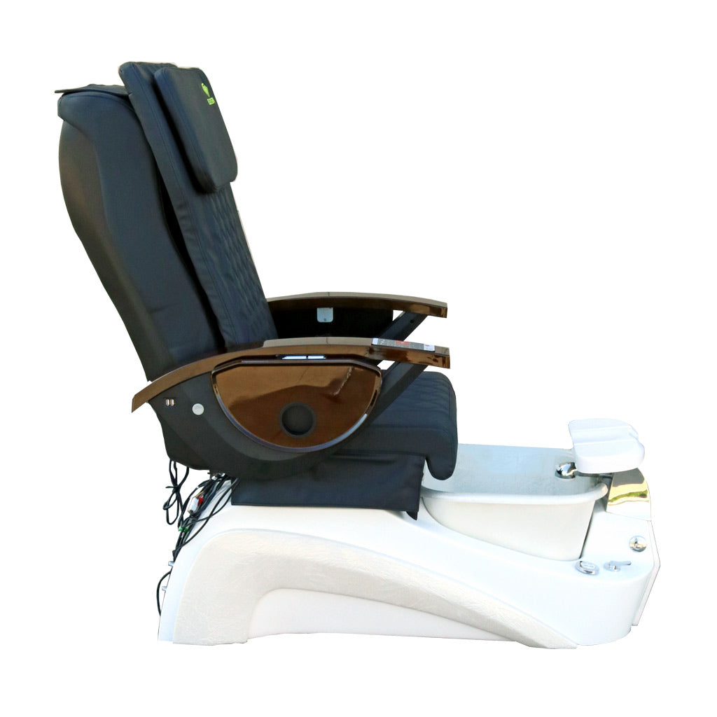 Pedicure Spa Chair - Tarex (Wood | Black | White)