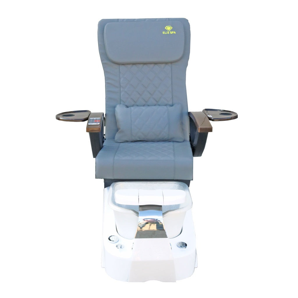 Pedicure Spa Chair - Tarex (Wood | Grey | White)