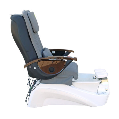 Pedicure Spa Chair - Tarex (Wood | Grey | White)