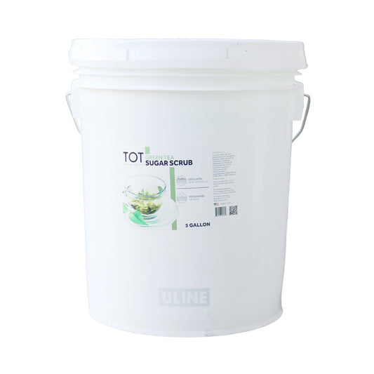 TOT Green Tea Sugar Scrub 18.9L Diamond Nail Supplies