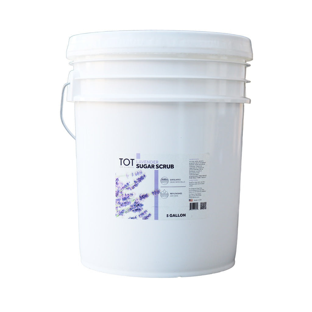 TOT Lavender Sugar Scrub 18.9L Diamond Nail Supplies