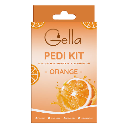 Pedi Kit 4 Steps - Orange