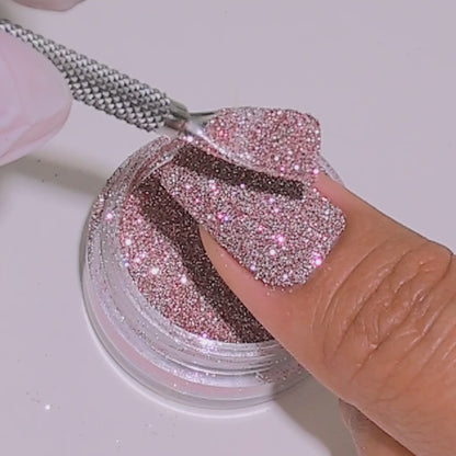 Reflective Glitter - RG01 Rose Fizz