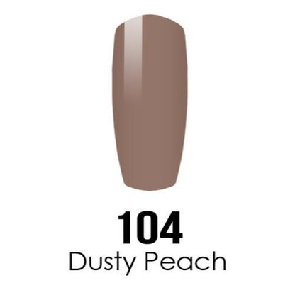 Duo Gel - DC104 Dusty Peach Diamond Nail Supplies