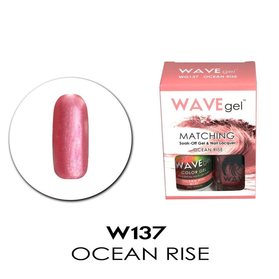 Matching -Ocean Rise W137 Diamond Nail Supplies