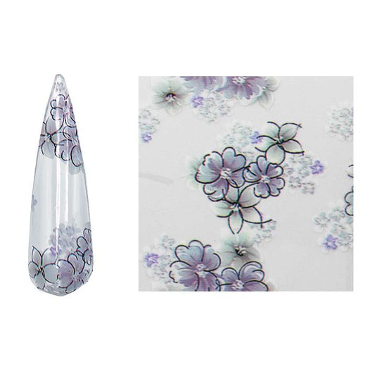 Transfer Foil Design - 139 Diamond Nail Supplies