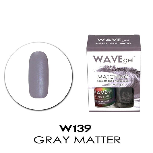 Matching -Gray Matter W139 Diamond Nail Supplies