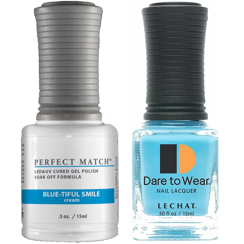 Perfect Match - PMS258 Blue-tiful Smile Diamond Nail Supplies