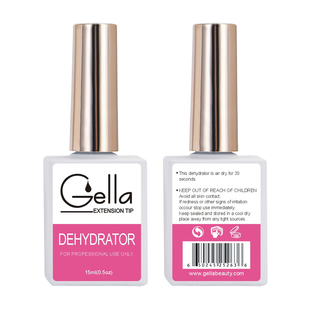 Gella Extension Tip Kit + Studio Lamp Medium Stiletto Diamond Nail Supplies