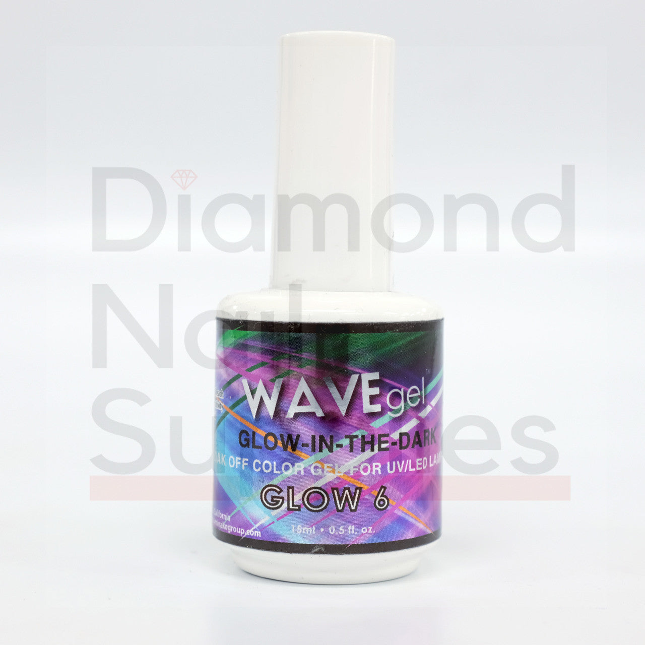 Glow Gel - 6 Diamond Nail Supplies
