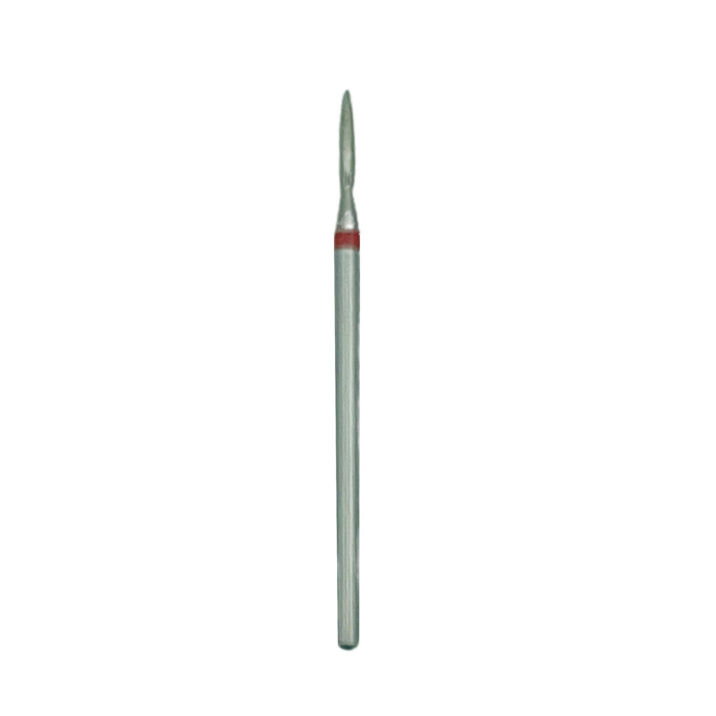 DNS Drill Bit - Russian Flame 1.5mm F Diamond 3/32" Diamond Nail Supplies