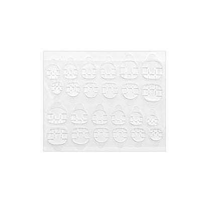 Double Sided Nail Art Adhesive Tabs 10pc - Clear Diamond Nail Supplies