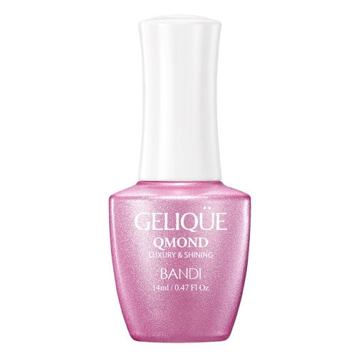 Gelique Qmond - GP143 Sunny Pop Pink Diamond Nail Supplies