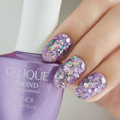 Gelique Qmond - GP361 Sunny Pop Purple Diamond Nail Supplies