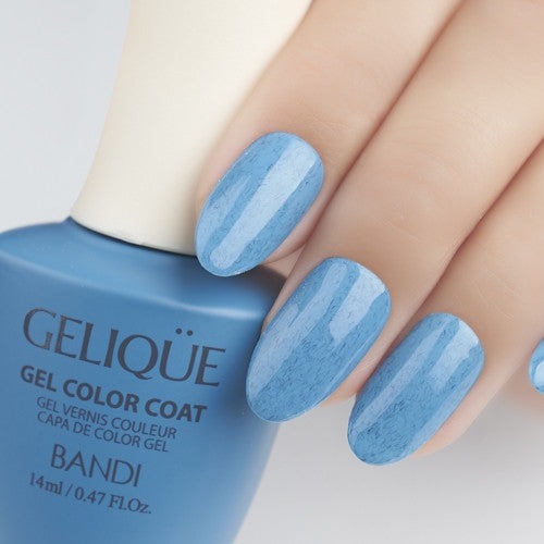 Gelique - GF471 Fur Blue Diamond Nail Supplies