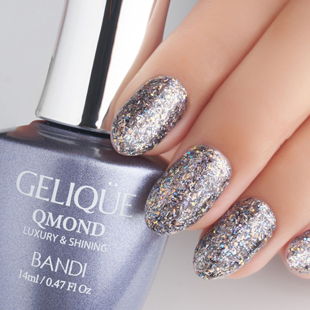 Gelique Qmond - GP948 Fringe Black Diamond Nail Supplies