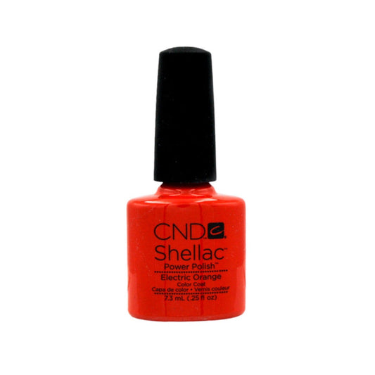 Shellac - Electric Orange Diamond Nail Supplies