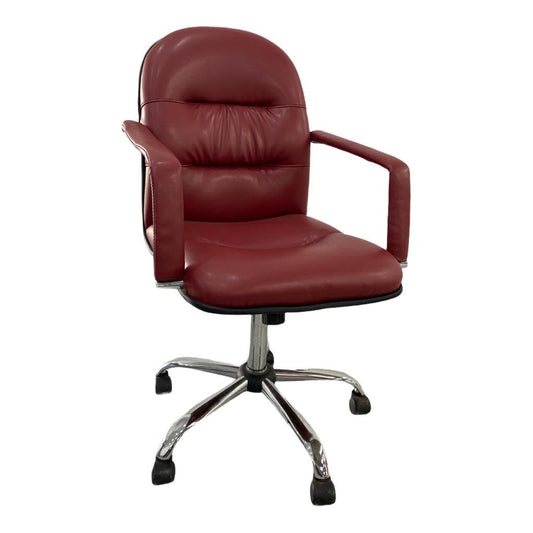 Customer Chair CP03 - Burgundy Diamond Nail Supplies