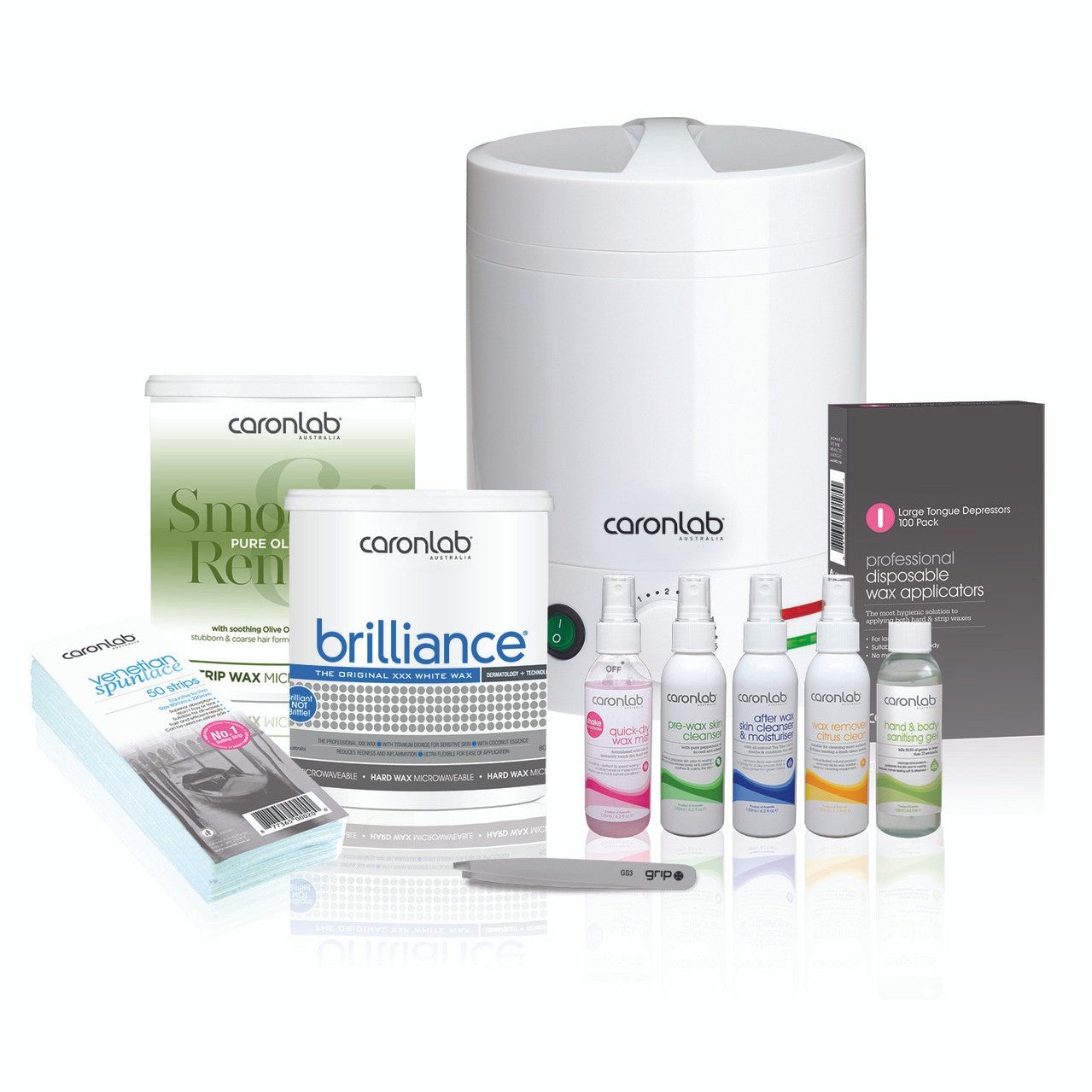 Buy Caronlab Professional Waxing Starter Kit Diamond Nail Supplies