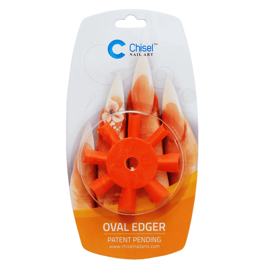 Edger - Oval Orange Diamond Nail Supplies