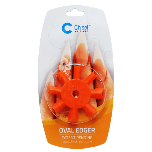 Edger - Oval Orange Diamond Nail Supplies
