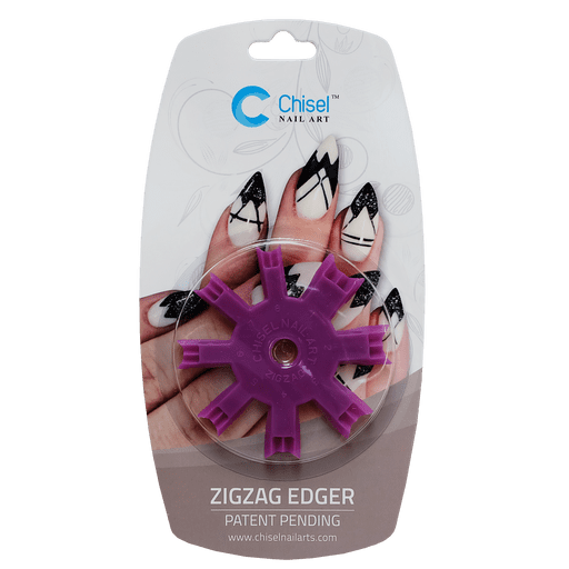 Edger - Zigzag Purple Diamond Nail Supplies