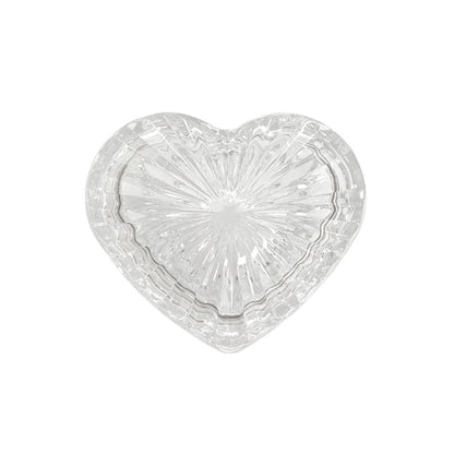 Crystal Jar - Heart Diamond Nail Supplies
