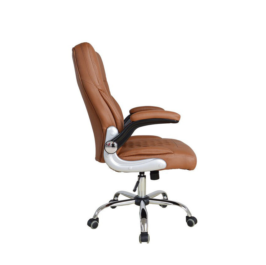 Customer Chair - GY2134 Cappuccino Diamond Nail Supplies
