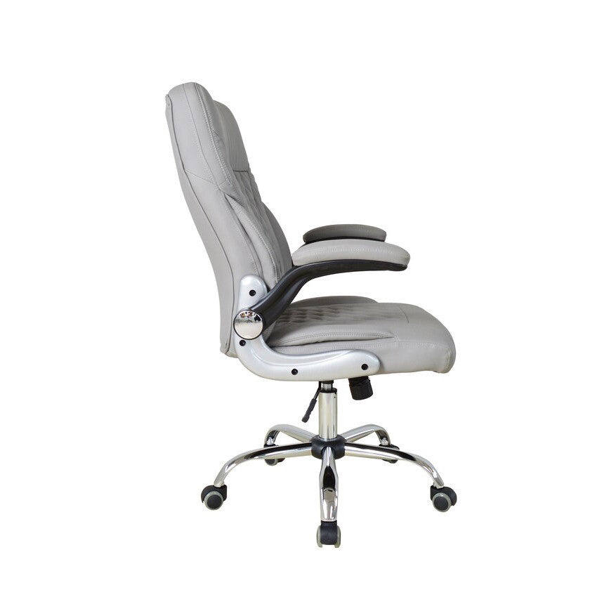 Customer Chair - GY2134 Grey Diamond Nail Supplies