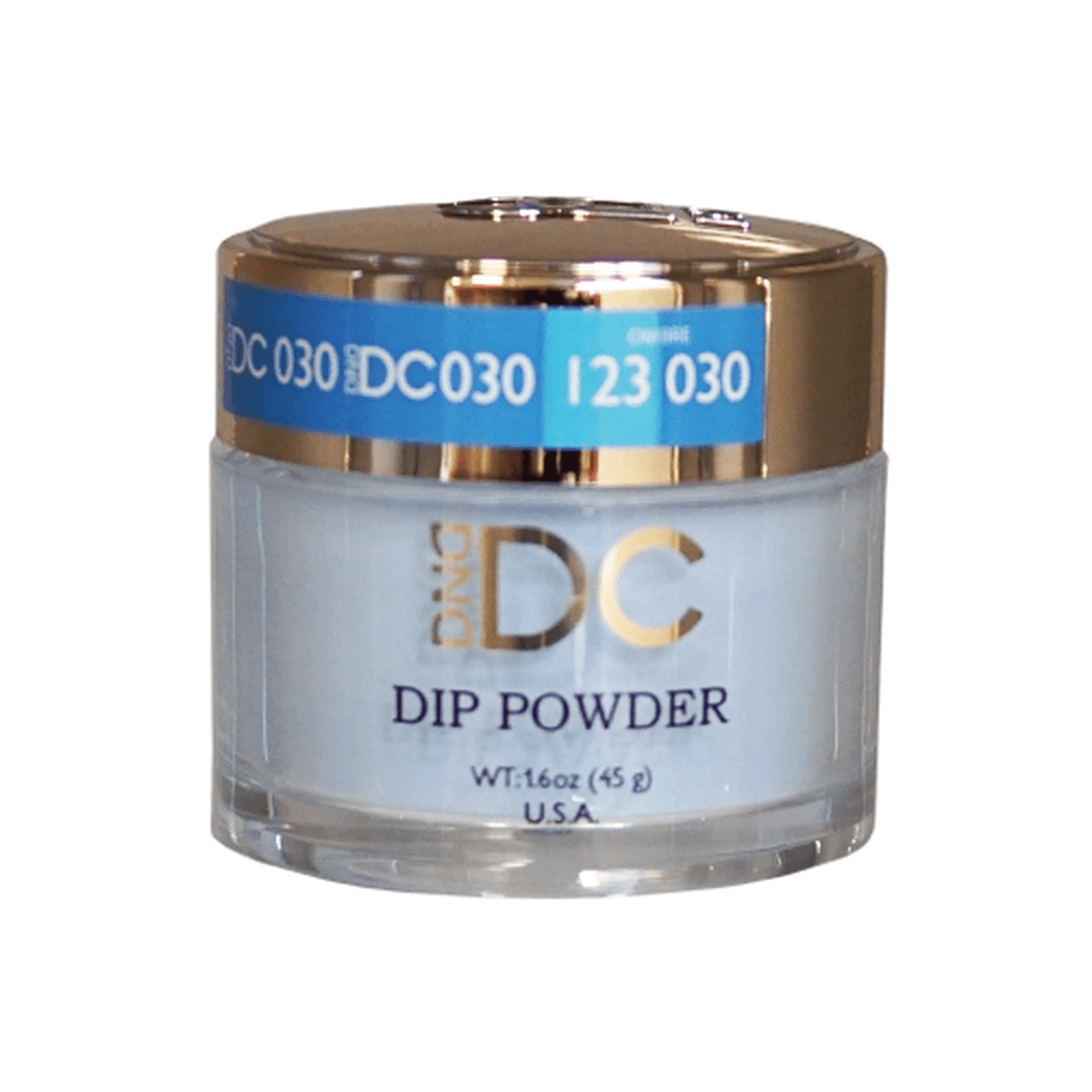Dip Powder - DC030 Aqua Blue Diamond Nail Supplies