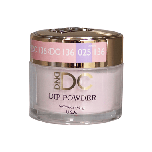 Dip Powder - DC136 Geranium Pink Diamond Nail Supplies