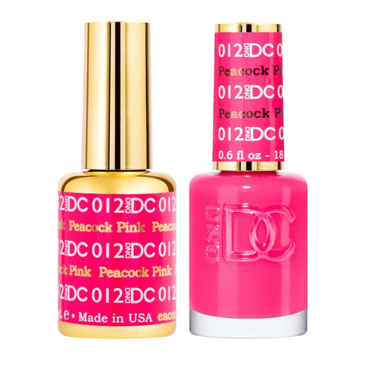 Duo Gel - DC012 Peacock Pink Diamond Nail Supplies