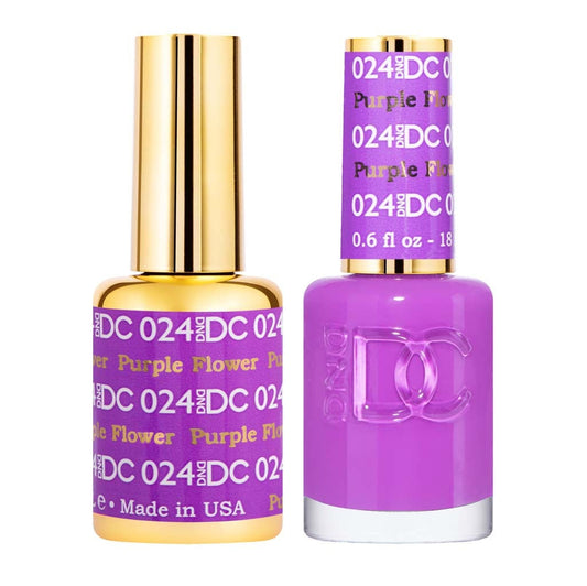 Duo Gel - DC024 Purple Flower Diamond Nail Supplies
