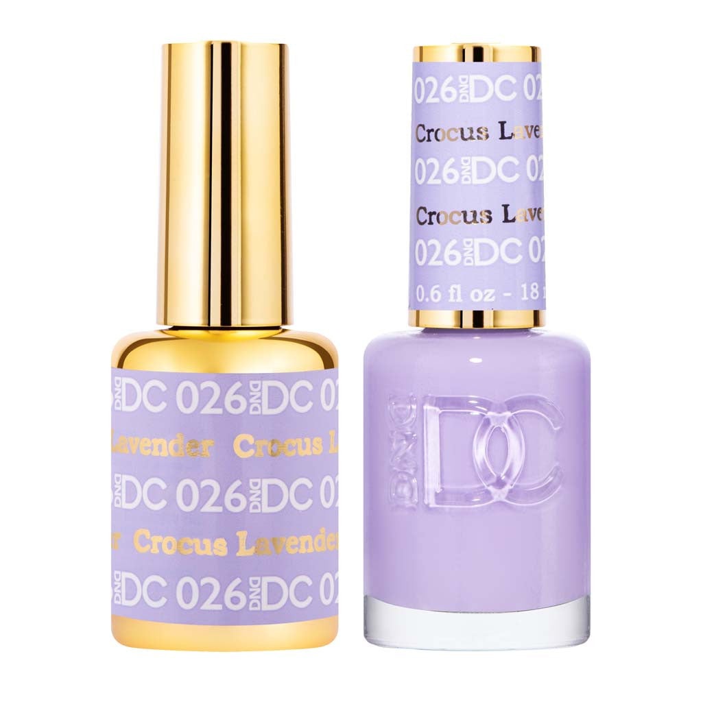Duo Gel - DC026 Crocus Lavender Diamond Nail Supplies