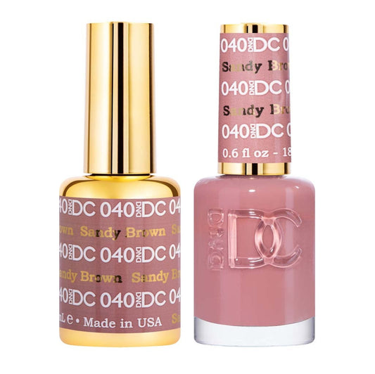 Duo Gel - DC040 Sandy Brown Diamond Nail Supplies