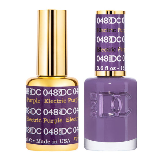 Duo Gel - DC048 Electric Purple Diamond Nail Supplies