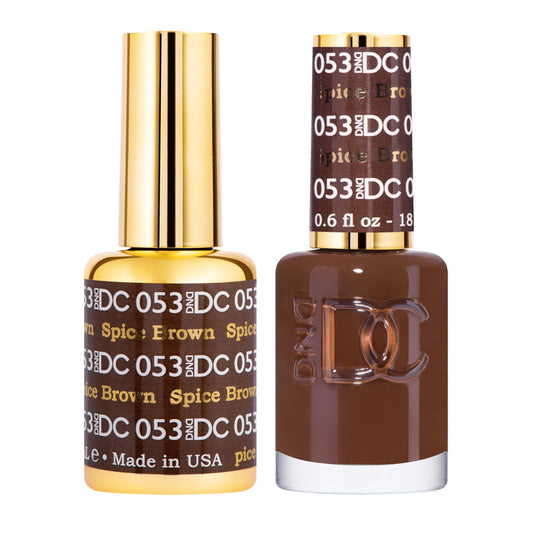 Duo Gel - DC053 Spiced Brown Diamond Nail Supplies