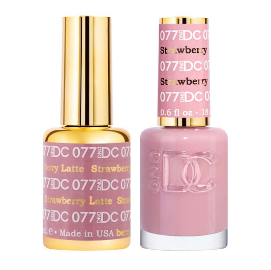 Duo Gel - DC077 Strawberry Latte Diamond Nail Supplies