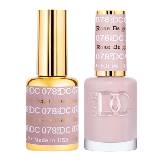 Duo Gel - DC078 Rose Beige Diamond Nail Supplies