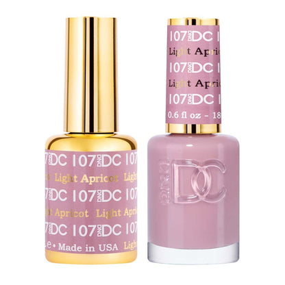Duo Gel - DC107 Light Apricot Diamond Nail Supplies