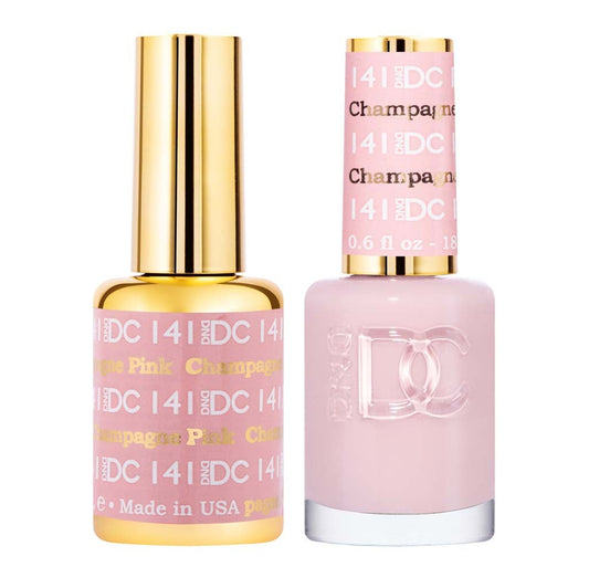 Duo Gel - DC141 Pink Champagne Diamond Nail Supplies