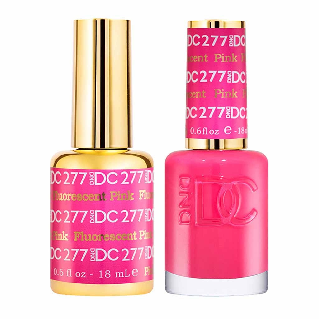 Duo Gel - DC277 Flourescent Pink Diamond Nail Supplies